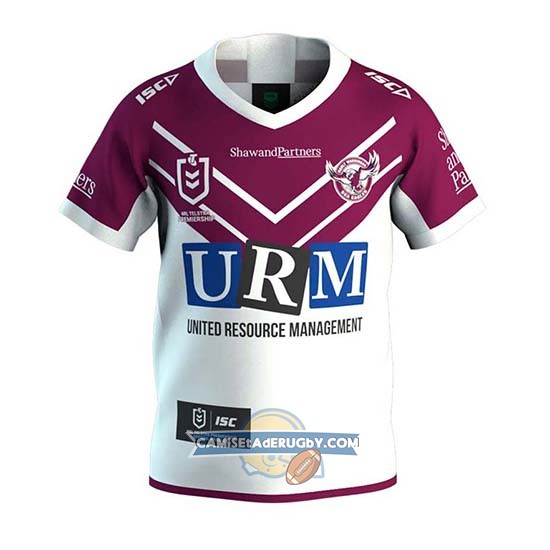 Camiseta Manly Warringah Sea Eagles Rugby 2019 Segunda